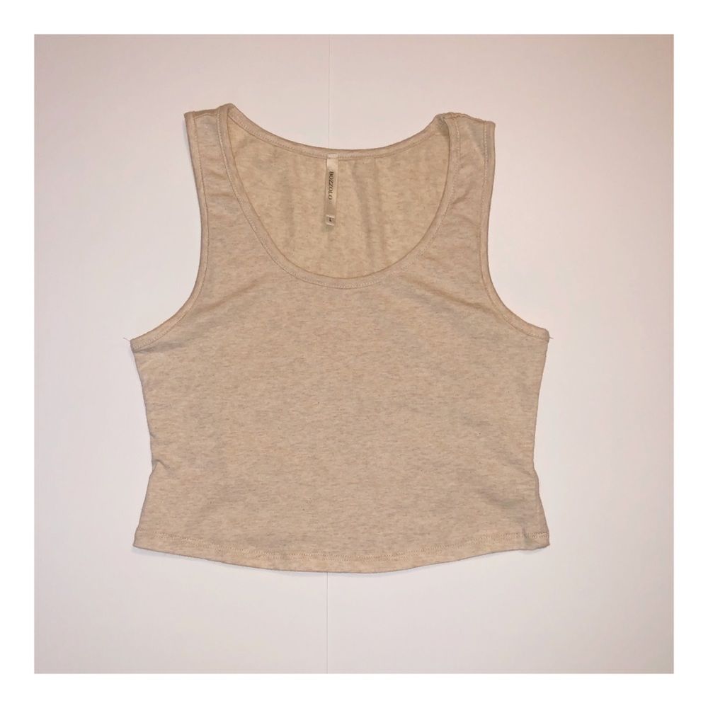 Nude Crop Top